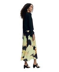 Desigual Women's Printed Midi Skirt