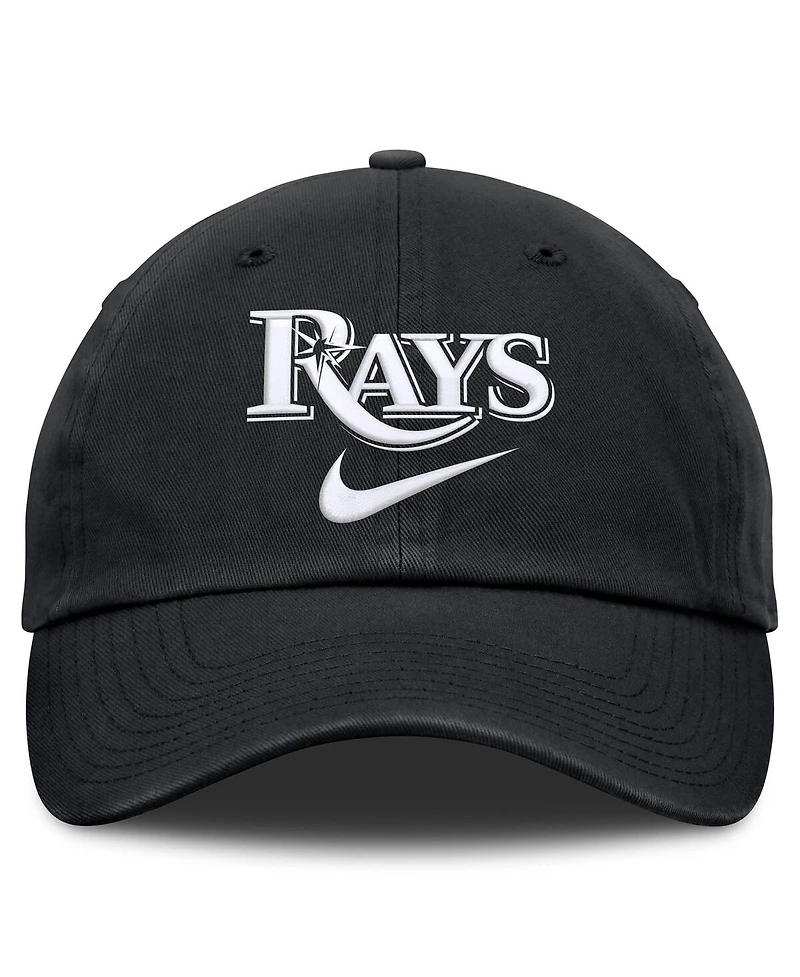 Nike Men's Black Tampa Bay Rays Primetime Club Adjustable Hat