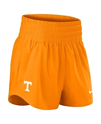 Nike Women's Orange Tennessee Volunteers Performance One Dri-fit High-Rise Shorts
