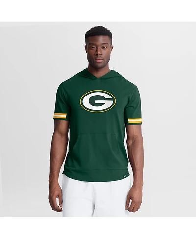Fanatics Men's Green Bay Packers Optimal Play Short Sleeve Hooded T-Shirt