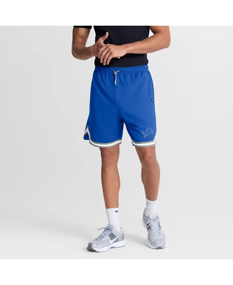 Fanatics Men's Blue Detroit Lions Fearless Drive Shorts
