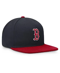 Nike Men's Navy/Red Boston Red Sox Primetime Pro Dri-fit Snapback Hat