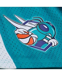 Mitchell & Ness Men's Teal Charlotte Sting 2001 Court Origins Swingman Shorts