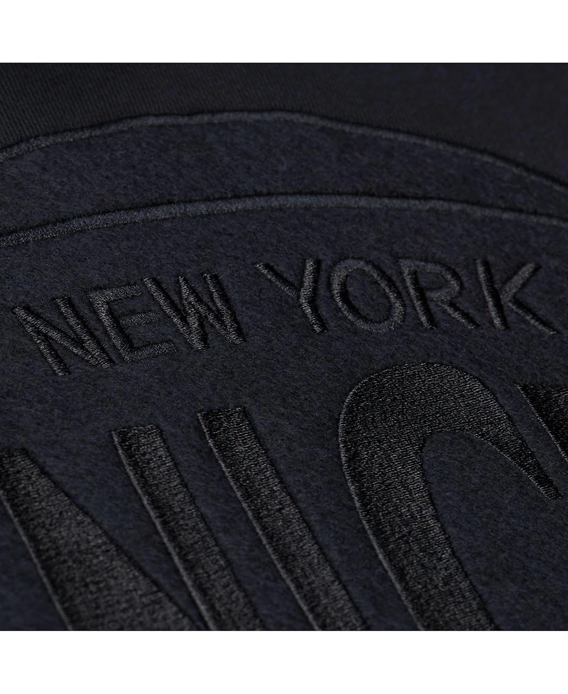 Mitchell & Ness Men's Black New York Knicks Phantom Fleece Hoodie