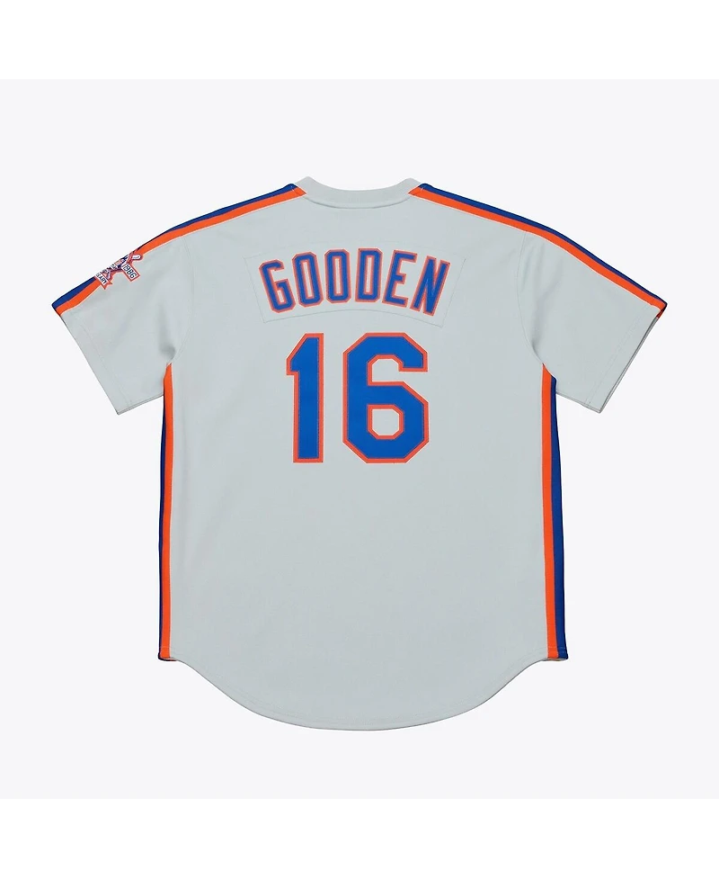 Mitchell & Ness Men's Dwight Gooden White New York Mets 1986 Authentic Jersey