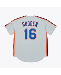 Mitchell & Ness Men's Dwight Gooden White New York Mets 1986 Authentic Jersey