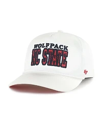 '47 Brand Women's White Nc State Wolfpack Outspoken Hitch Adjustable Hat