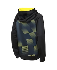 Outerstuff Big Boys and Girls Yellow/Black Columbus Crew Striker Fleece Hoodie