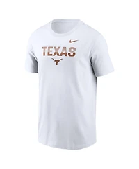 Nike Men's White Texas Longhorns Primetime Kinetic T-Shirt