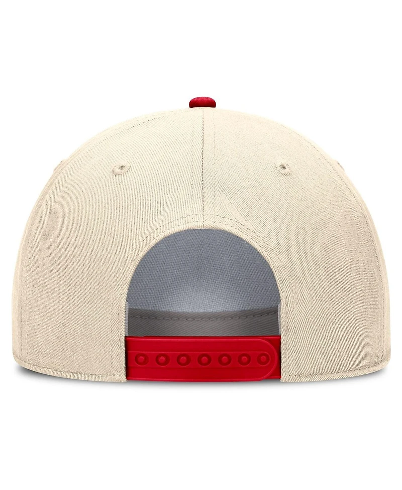 Nike Men's and Women's Natural Ohio State Buckeyes Legacy Vintage Rope Rise Adjustable Hat