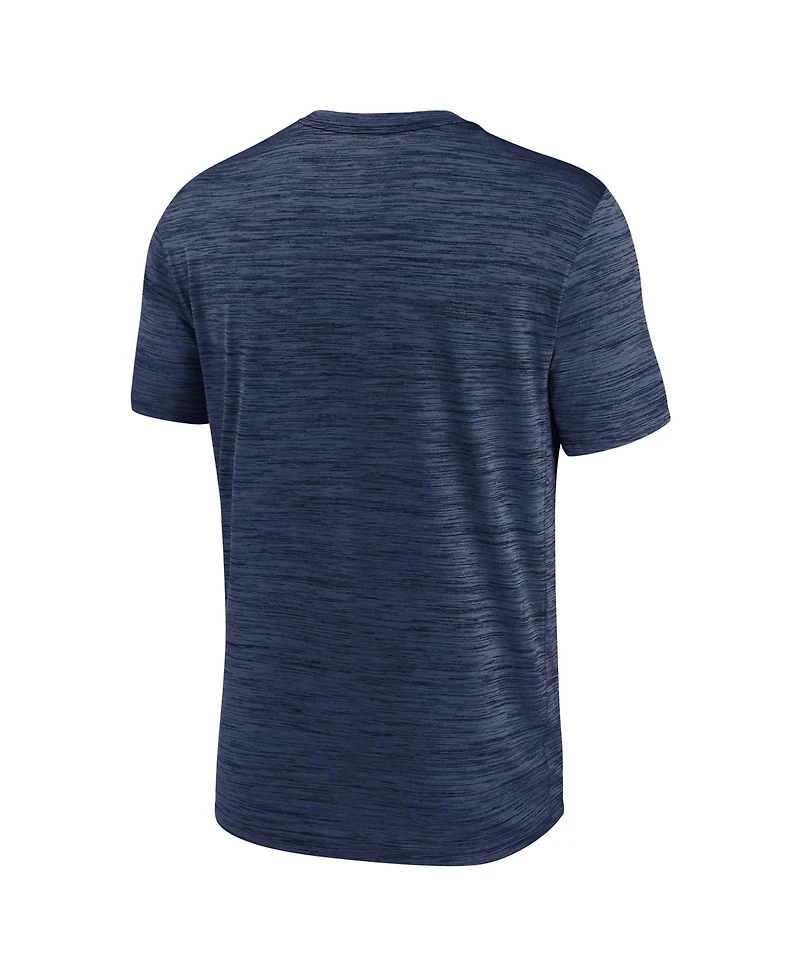 Nike Men's Navy Atlanta Braves Velocity Dri-fit T-Shirt