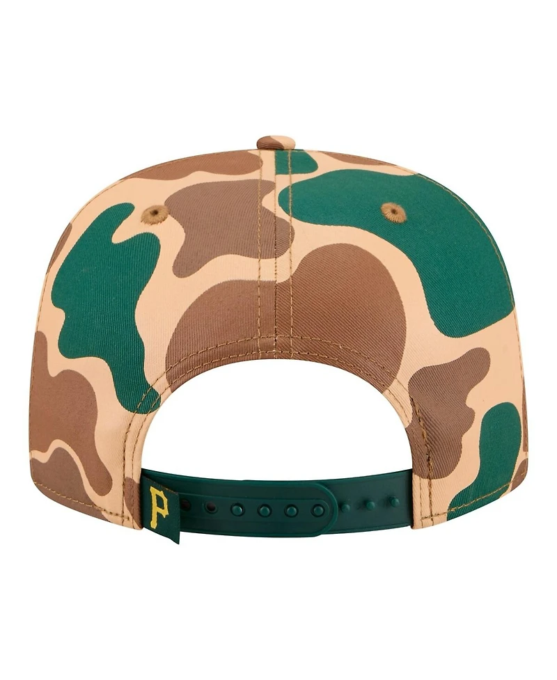 New Era Men's Camo Pittsburgh Pirates Duck 19TWENTY Adjustable Hat