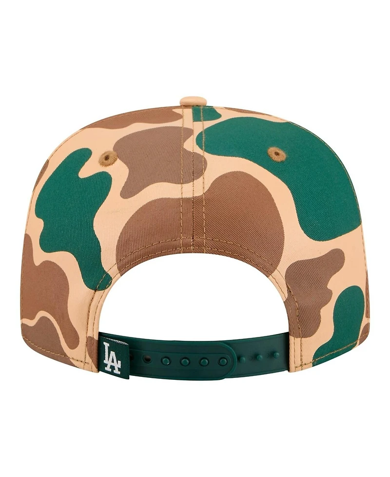 New Era Men's Camo Los Angeles Dodgers Duck 19TWENTY Adjustable Hat