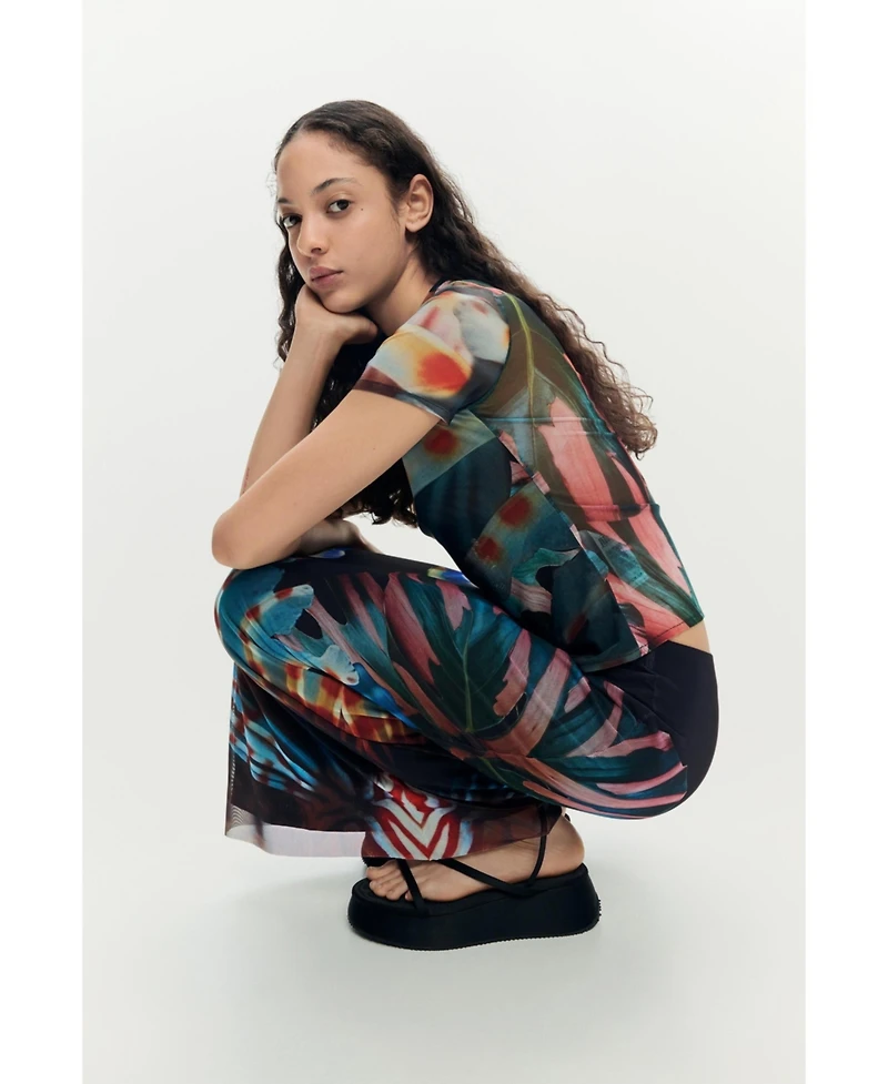 Desigual Women's Skirt Designed By Mr. Christian Lacroix