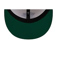 New Era Men's White/Black Pittsburgh Penguins Injection Localized Two-Tone 9FIFTY Snapback Hat