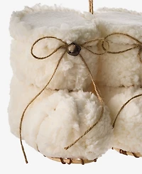 Holiday Lane Cozy Cabin Snow Boots Ornament, Macy's Exclusive