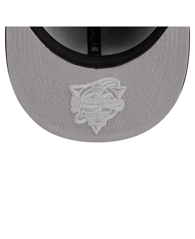 New Era Men's Navy York Yankees Hidden Hit 59FIFTY Fitted Hat