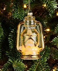 Holiday Lane Cozy Cabin Led Lantern Ornament, Macy's Exclusive