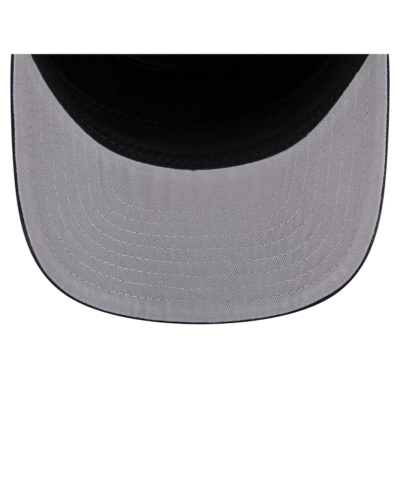 New Era Men's Navy Seattle Mariners Stacked 19TWENTY Adjustable Hat