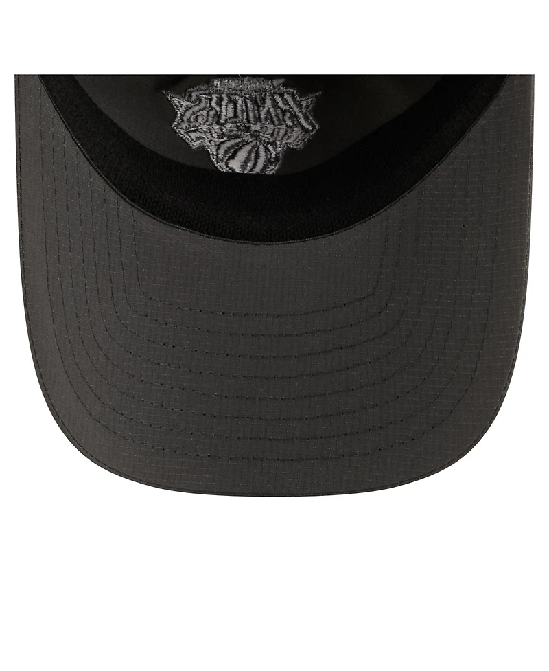 New Era Men's and Women's Charcoal New York Knicks Ripstop Casual Classic Adjustable Hat