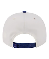 New Era Men's Cream/Royal Los Angeles Dodgers Classic A-Frame 9FIFTY Snapback Hat