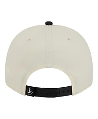 New Era Men's Cream/Black Chicago White Sox Classic A-Frame 9FIFTY Snapback Hat