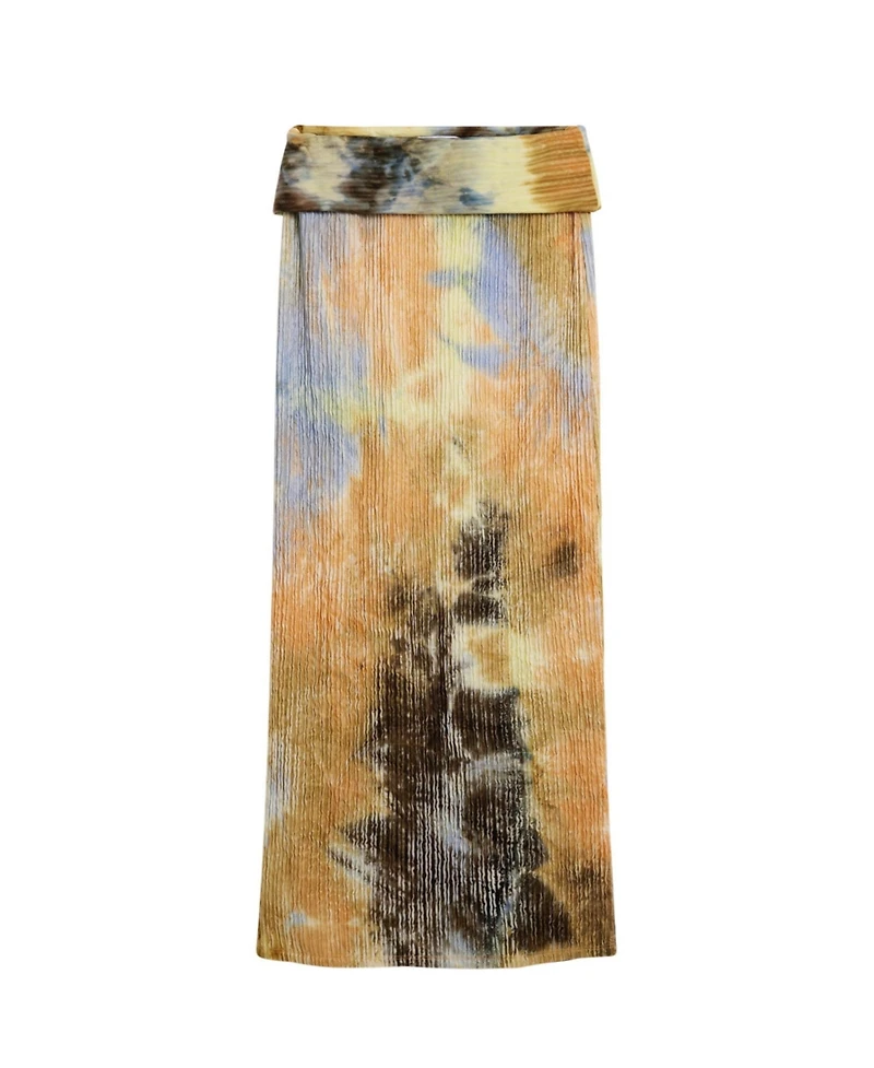 Desigual Women's Long Skirt Texture