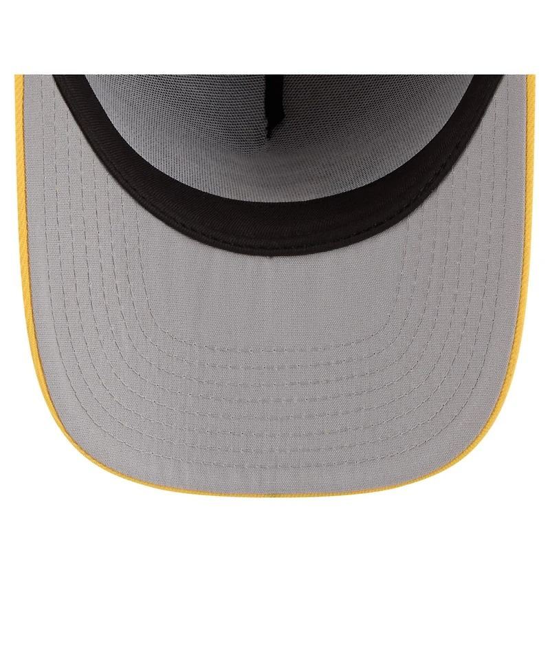New Era Men's Navy/Maize Michigan Wolverines Two-Tone Arched 9FIFTY Snapback Hat