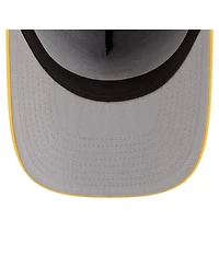 New Era Men's Navy/Maize Michigan Wolverines Two-Tone Arched 9FIFTY Snapback Hat