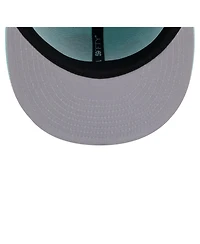New Era Men's Turquoise Detroit Lions Color Pack 59FIFTY Fitted Hat