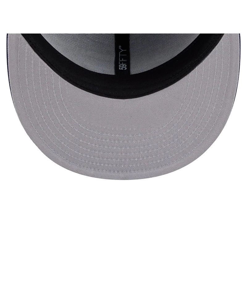 New Era Men's Navy Buffalo Bills Color Pack 59FIFTY Fitted Hat