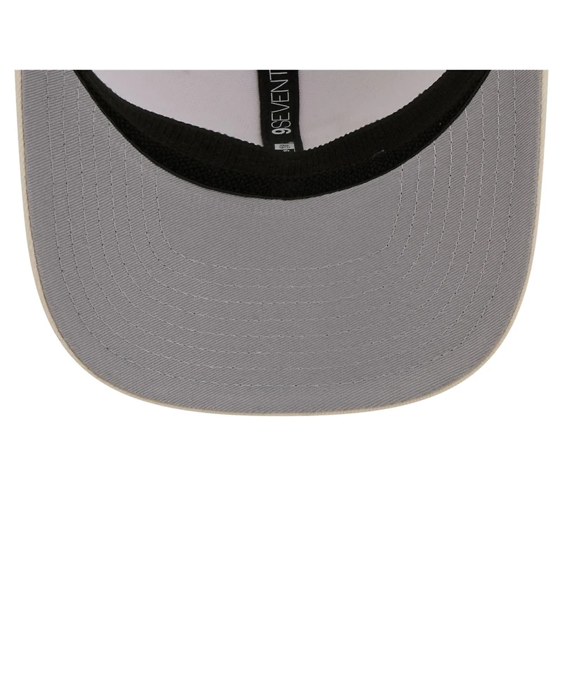 New Era Men's Cream Kansas City Chiefs Color Pack 9SEVENTY Adjustable Hat