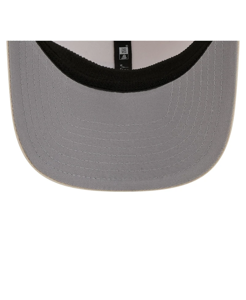 New Era Men's Light Beige Boston Red Sox Color Pack 9SEVENTY Trucker Adjustable Hat