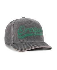 '47 Brand Men's Gray Oregon Ducks Reclaim Snow Wash Corduroy Hitch Adjustable Hat
