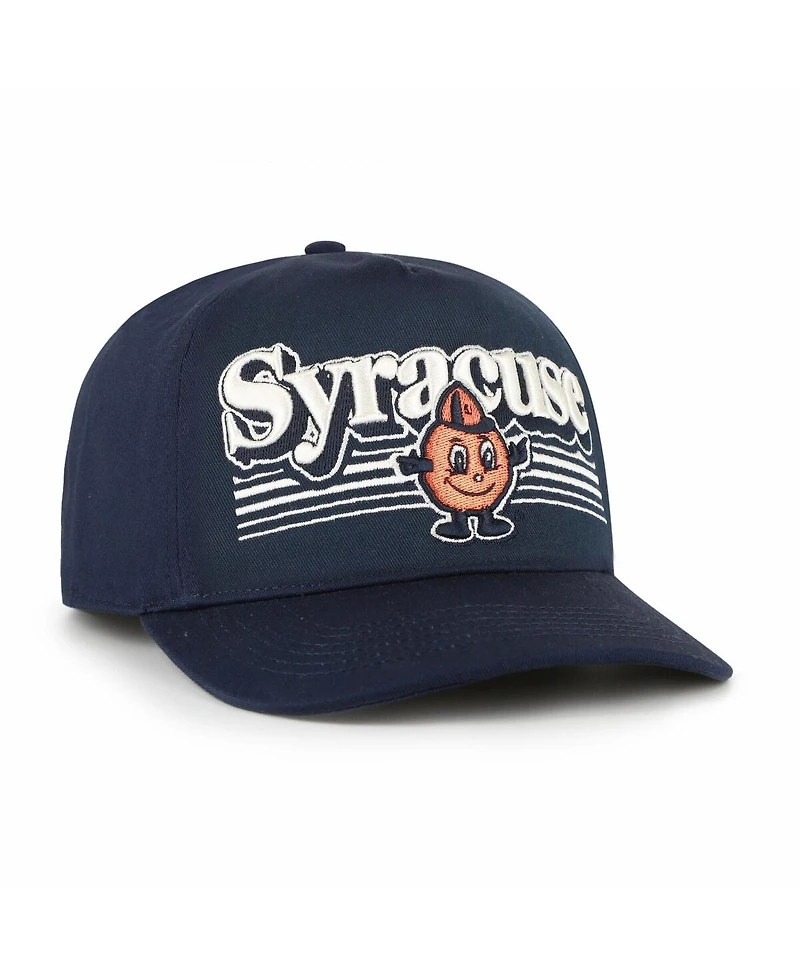 '47 Brand Men's Navy Syracuse Orange Script Fade Hitch Adjustable Hat