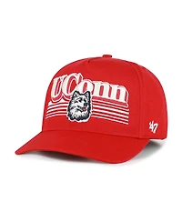 '47 Brand Men's Red UConn Huskies Script Fade Hitch Adjustable Hat