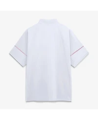 Nike Men's White Georgia Bulldogs Sideline Short Sleeve Quarter-Zip Coach Jacket