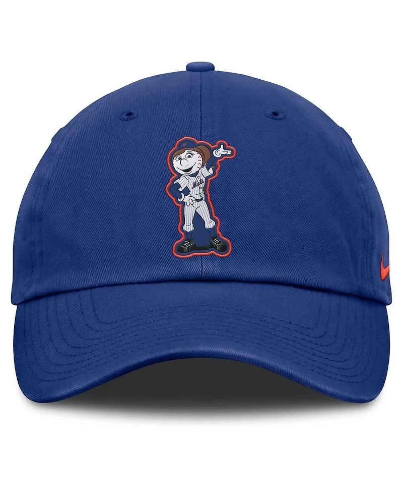 Nike Big Boys and Girls Royal New York Mets Mascot Club Adjustable Hat