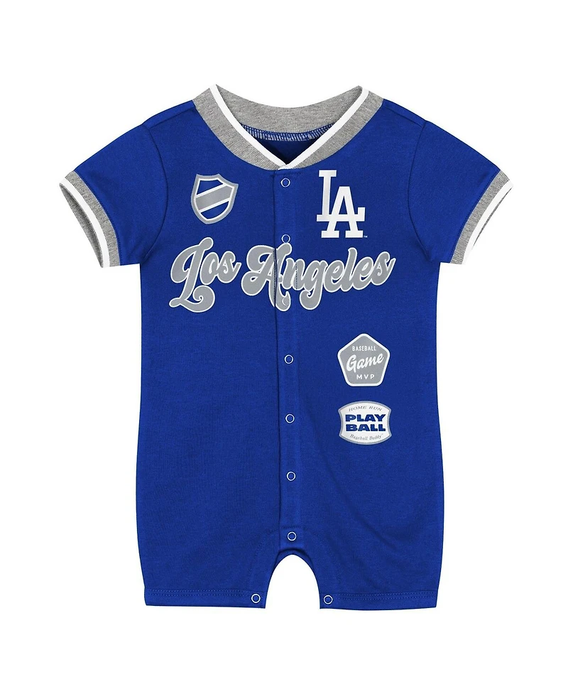Outerstuff Baby Boys and Girls Royal Los Angeles Dodgers Pinch Coverall