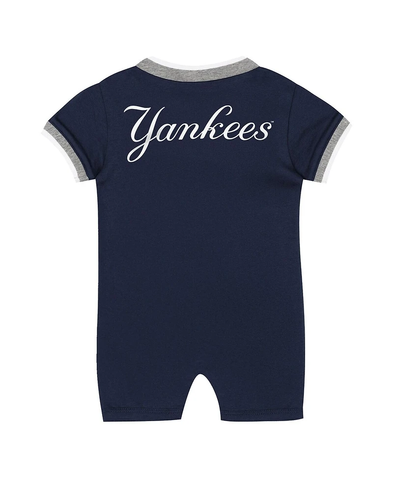 Outerstuff Baby Boys and Girls Navy New York Yankees Pinch Coverall