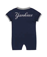 Outerstuff Baby Boys and Girls Navy New York Yankees Pinch Coverall