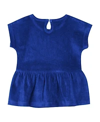 Outerstuff Girls Toddler 2-Piece Royal New York Mets Hop Base Fashion T-Shirt and Shorts Set