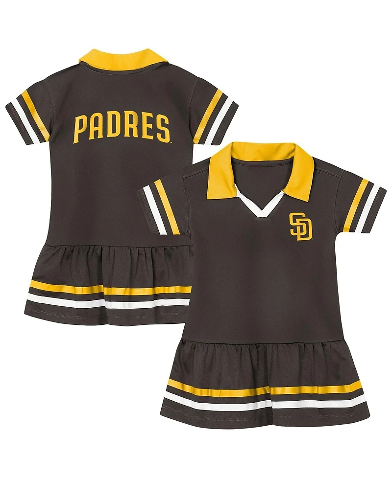 Outerstuff Toddler Brown San Diego Padres Star Player Dress