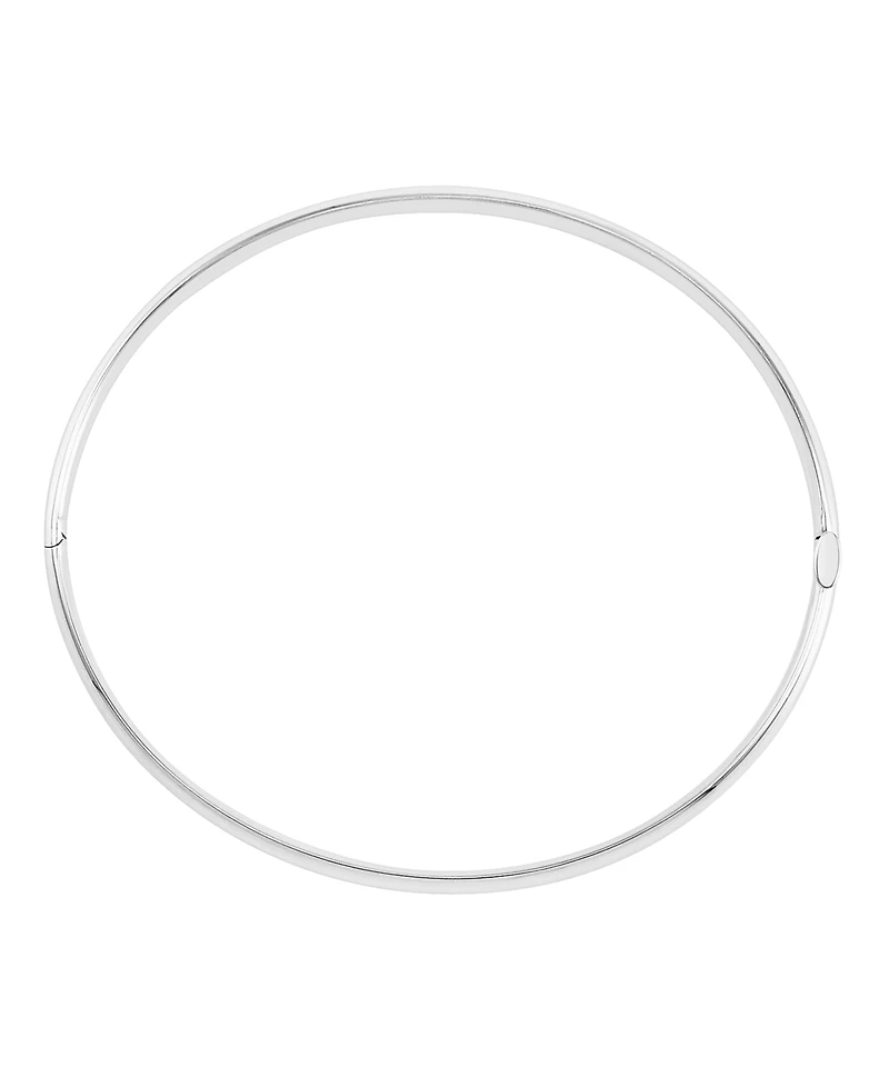 Macy's Hinge Bangle in 14k White Gold