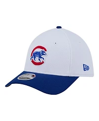 New Era Toddler White Chicago Cubs Baseball 39THIRTY M-Crown Adjustable Hat