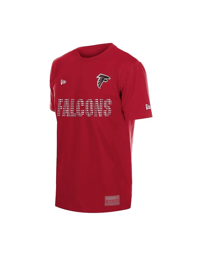 New Era Men's Red Atlanta Falcons Match T-Shirt