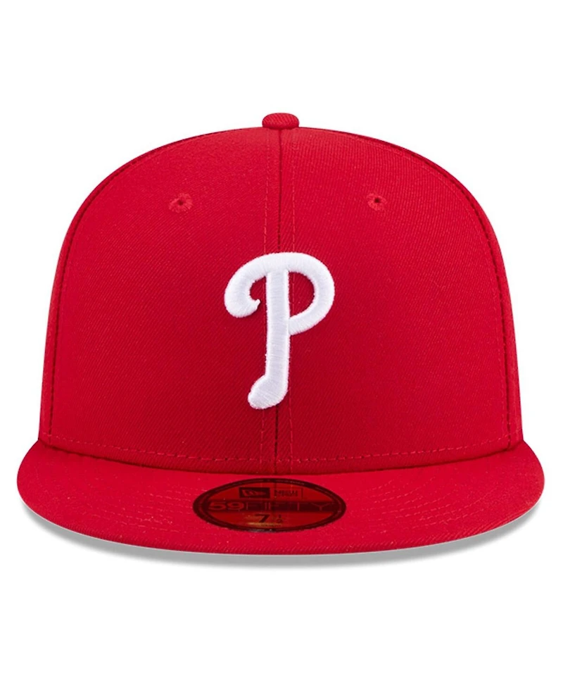 New Era Men's Red Philadelphia Phillies 2026 Jackie Robinson Day 59FIFTY Fitted Hat