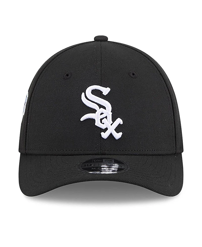 New Era Men's Black Chicago White Sox 2026 Jackie Robinson Day 39THIRTY M-Crown Flex Hat