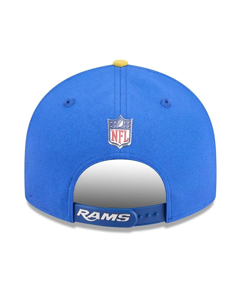 New Era Men's Royal/Gold Los Angeles Rams 2026 Nfl Draft On-Stage 9FIFTY Snapback Hat