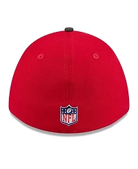New Era Men's Red/Pewter Tampa Bay Buccaneers 2026 Nfl Draft 39THIRTY M-Crown Flex Hat